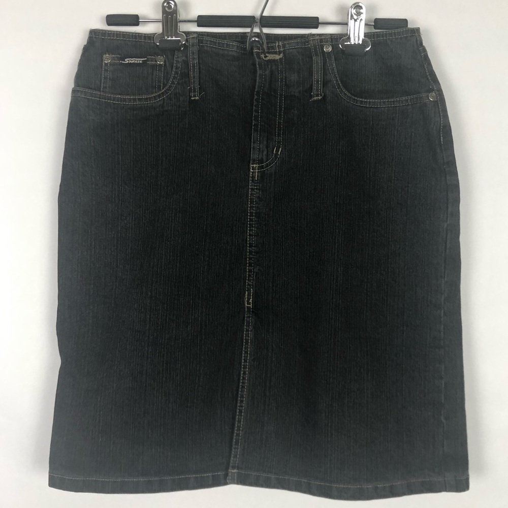 Squeeze by Stephen Hardy Denim Skirt size 9/10 - Picture 2 of 6